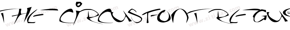 The Circus Font Regu字体转换